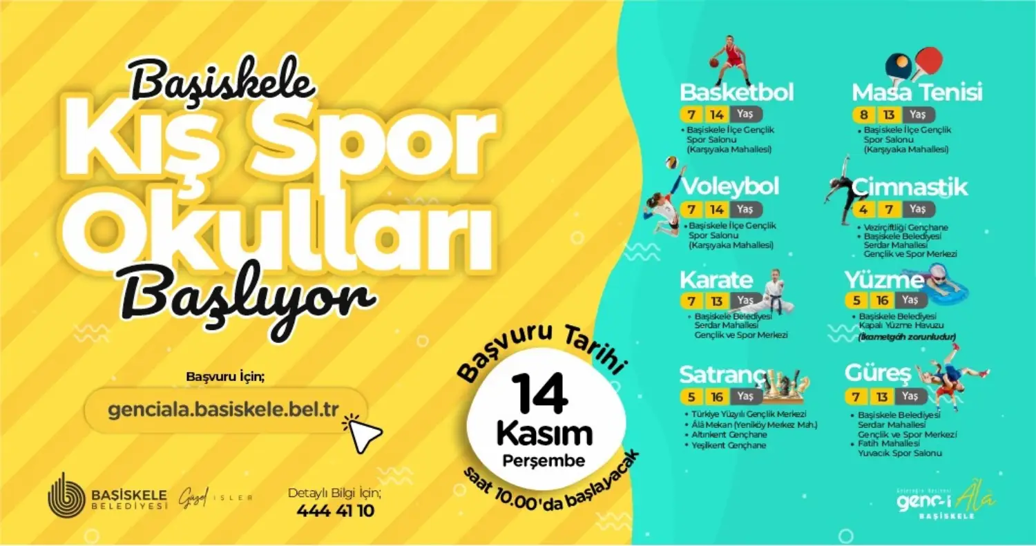 Başiskele Belediyesi tarafından ilçede ikamet eden çocuklara ve gençlere yönelik