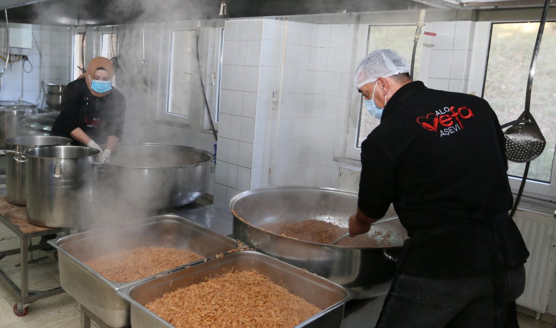 Derince Belediyesi Sosyal Destek Hizmetleri Müdürlüğü bünyesinde faaliyet gösteren Aşevi