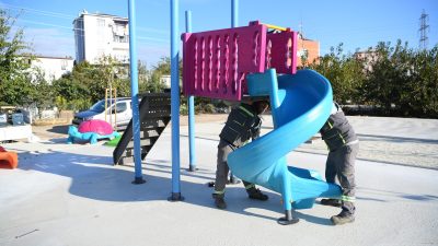 Çayırova'da Şekerpınar Mahallesi'ne yeni bir park kazandırılıyor.