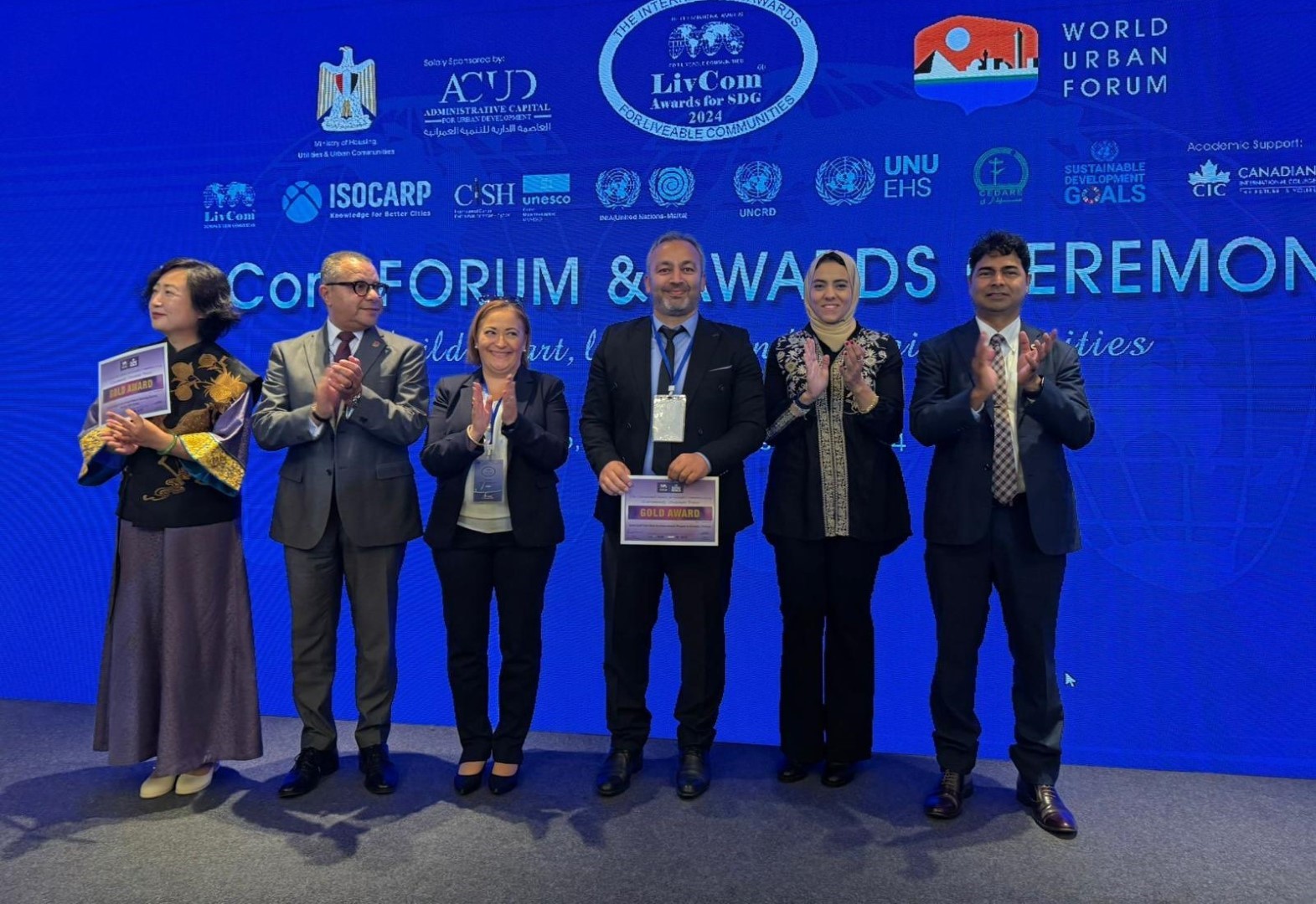 Kocaeli Büyükşehir Belediyesi, Mısır'ın Kahire kentinde düzenlenen Uluslararası Yaşanabilir Topluluklar