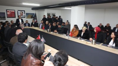 Derince Belediye Başkanı Av. Sertif Gökçe, hafta sonu Darıca, Gebze