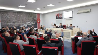 Derince Belediye Meclisi’nin Kasım Ayı Olağan Toplantısı’nda görüşülen sekiz gündem