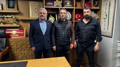 Üzeyir Çakmaktaş ve İlke Kocaeli Gazetesi İmtiyaz Sahibimiz Oğuz Erhan