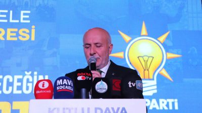 AK Parti'nin kongre süreci kapsamında düzenlenen Başiskele İlçe Kongresi’nde, mevcut