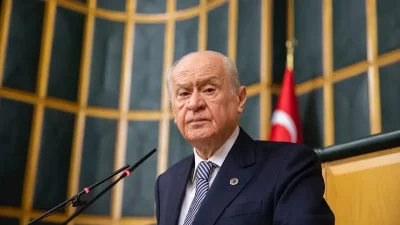 Milliyetçi Hareket Partisi ( MHP) Lideri Devlet Bahçeli, partisinin grup