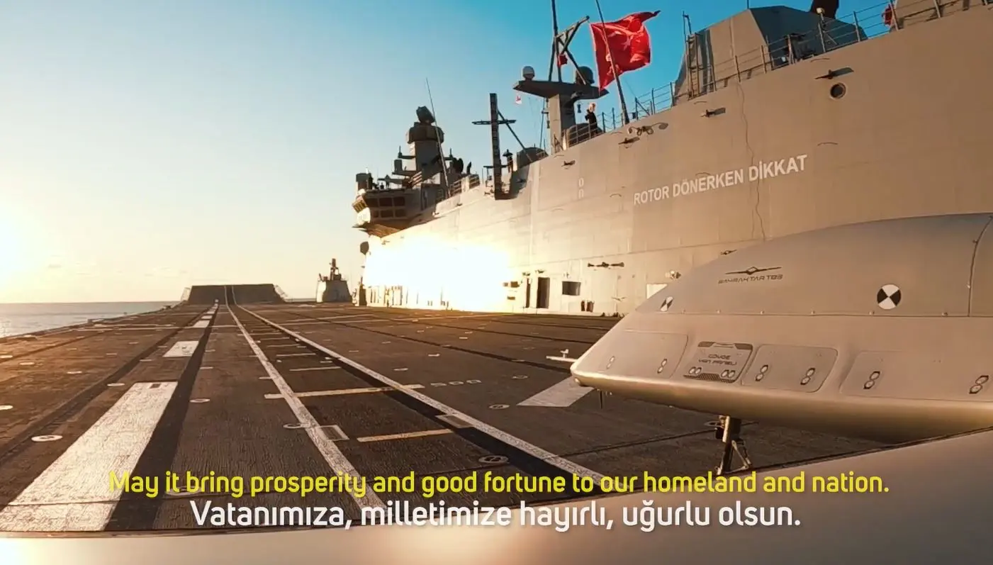 Baykar Yönetim Kurulu Başkanı Selçuk Bayraktar, Bayraktar TB3'ün tarihi uçuşunu