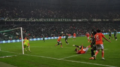 Trendyol 1. Lig’in 14. haftasında Kocaelispor, sahasında karşılaştığı Adanaspor’u 2-0