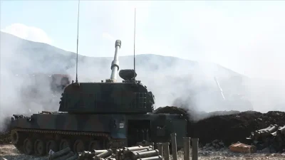 Mili Savunma Bakanlığınca (MSB), Suriye'nin kuzeyindeki Fırat Kalkanı ve Zeytin