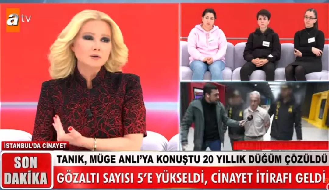 Müge Anlı canlı yayınında kan donduran itiraf ve gözaltı yaşandı.