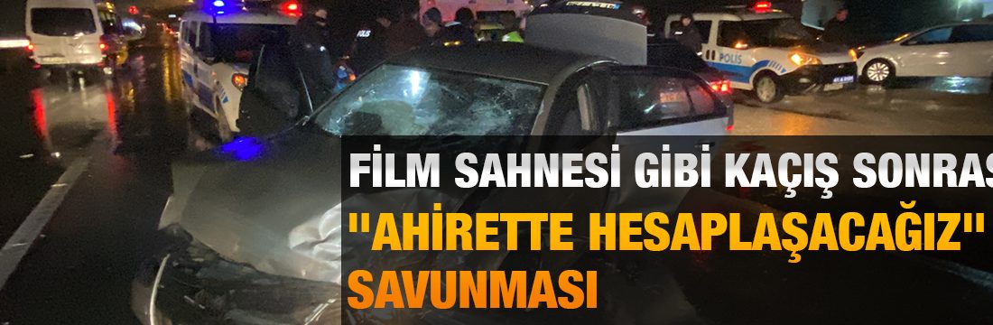 Kocaeli'de polis ekiplerinin uyuşturucu ticareti yapacakları ihbarı üzerine durdurmaya çalıştıkları