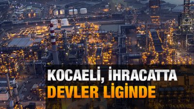 Kocaeli, ocak-ekim döneminde ihracatını yüzde 6.5 artırarak 36.2 milyar dolara
