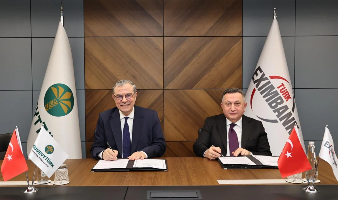 Türk Eximbank, Kuveyt Türk ile gerçekleştirdiği işbirliğiyle ihracatçıların vadeli alacaklarını