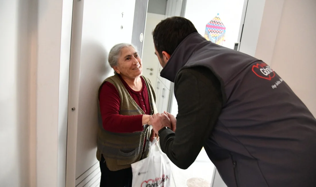 Başiskele'de başlatılan "Gönül Bağı" projesi devam ediyor.