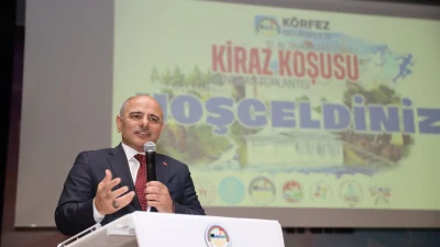 Körfez Belediyesi tarafından düzenlenecek olan Kiraz Koşusu için tanıtım toplantısı