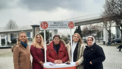 MHP'de görev alan Avukat Sevgi Batı, Avukat Pınar Kolay Köse
