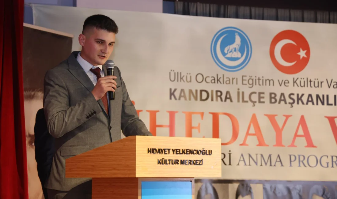 Ülkü Ocakları Eğitim ve Kültür Vakfı Kandıra İlçe Başkanlığı tarafından