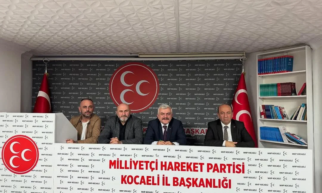 Milliyetçi Hareket Partisi Kocaeli İl Başkanlığı'nda divan ve komisyon üyeleri