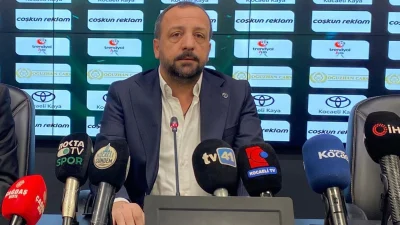 Kocaelispor Basın Sözcüsü Kadir Genç, Türkiye Futbol Federasyonu'ndan gelen 32