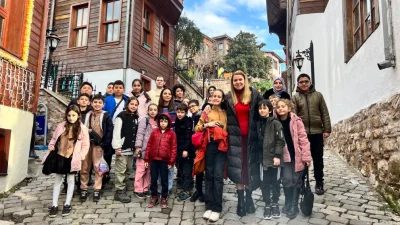 Gebze'de çocuklar için düzenlenen sömestr tatili etkinlikleri sürüyor. Bu kapsamda