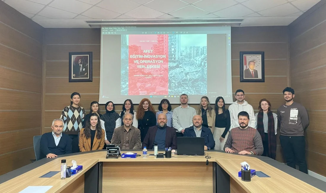 "Toplum Temelli Darıca Afet Toplanma Alanı Yer Seçimi Projesi"nin toplantısı,