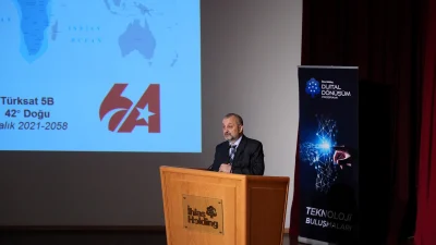 İhlas Holding’in düzenlediği Teknoloji Buluşmaları Konferansı’na katılan TÜRKSAT Genel Müdürü