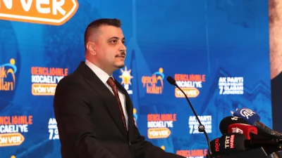 AK Parti Kocaeli İl Gençlik Kolları Kongresinde konuşan , Çağatay