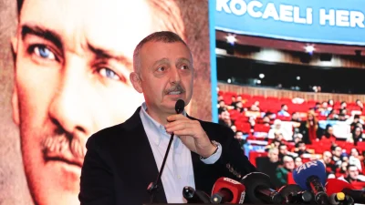 AK Parti Kocaeli İl Gençlik Kolları Kongresinde konuşan , Kocaeli