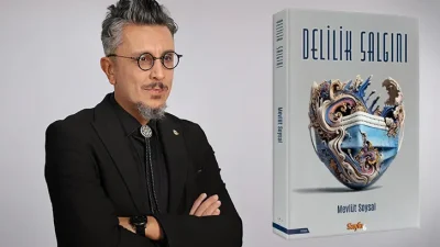 Yazar Mevlüt Soysal, yeni kitabı "Delilik Salgını" için düzenlenen imza