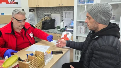 Kış aylarının gelmesiyle birlikte artan hastalıklarla ters orantılı olarak kan
