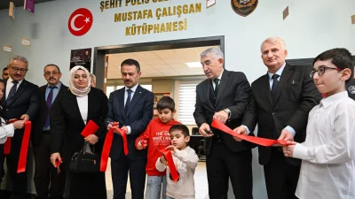 Vali İlhami Aktaş, Şehit Özel Harekât Polisi Mustafa Çalışgan anısına