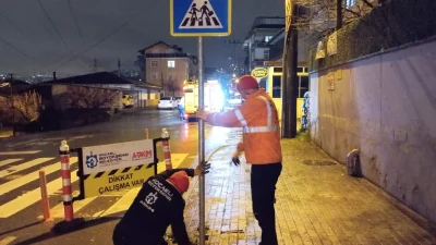 Kocaeli'de vatandaşların can ve mal güvenliği için yollarda tehlike saçan