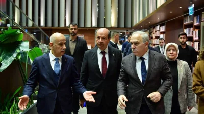Kuzey Kıbrıs Türk Cumhuriyeti (KKTC) Cumhurbaşkanı Ersin Tatar, İstanbul ziyareti