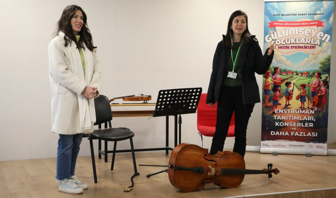 İzmit Belediyesinin,  kırsal bölgelerdeki okullarda düzenlediği ‘Gülümseyen Çocuklar Müzik Etkinliği’