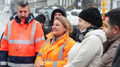 İzmit Belediyesi, yoğun kar yağışına karşı günler öncesinden hazırlıklarını tamamlayarak