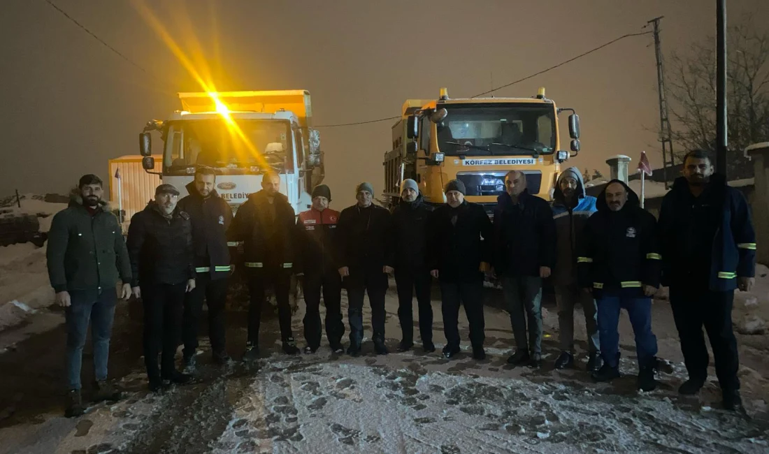Körfez Belediye Başkanı Şener Söğüt, özellikle kırsal bölgelerde etkili olan