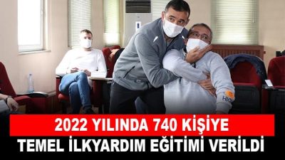 Kocaeli’de Büyükşehir Belediyesi tarafından , 2022 yılında 740 kişiye sertifikalı