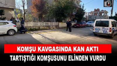 Gölcük ‘te Abdullah T. aralarında husumet olan komşusu Sezai C.’yi