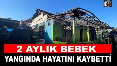 Sakarya’nın Adapazarı ilçesinde tek katlı evde çıkan yangın neticesinde 2