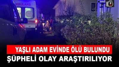 İzmit’te 63 yaşındaki bir adam evinde ailesi tarafından ölü halde