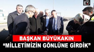 Kocaeli Stadyumu bağlantı yolları projesini denetleyen Başkan Büyükakın, “Milletimizin gönlüne
