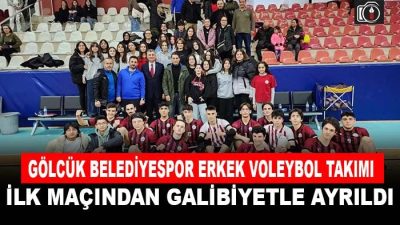 Yeni kurulan Gölcük Belediyespor Erkek Voleybol Takımı, ilk maçında Darıca