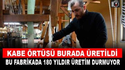 Hereke’nin 180 yıldır üreten fabrikası, Hereke Fabrika-i Hümayunu geleneksel yöntemlerle