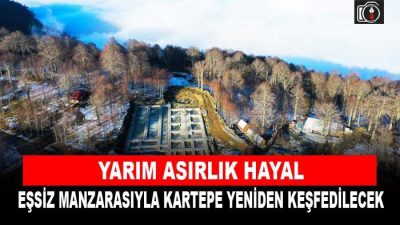 Kartepe Teleferik Projesi ile yeniden keşfedilecek. Kış turizmi destinasyonu yarım