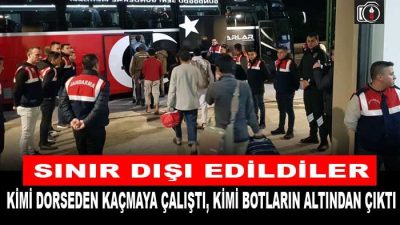 Kocaeli’de 227 düzensiz göçmen sınır dışı edildi. Operasyonlarda yakalanan 227