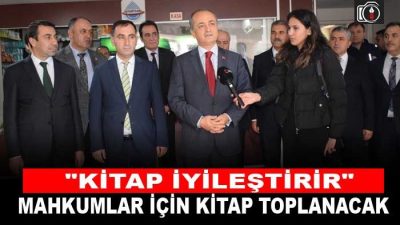 Hükümlülerin rehabilite olmaları için başlatılan “Kitap İyileştirir” sloganlı kampanyaya Kocaeli