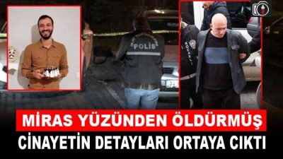 Akrabasını miras yüzünden öldürmüş. İzmit’te Hürrem Doğan’ın 7 kurşunla öldüren