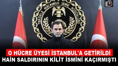 İstiklal Caddesi’nde meydana gelen bombalı saldırıyı gerçekleştiren PKK/YPG’li hücrenin kilit