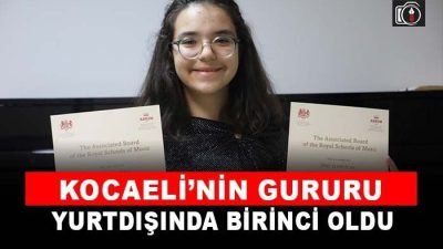 11 yaşındaki piyano bölümü öğrencisi Öykü, katıldığı yarışmalardan Finlandiya’da ikinci,