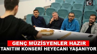Kılavuz Gençlik Müzik Topluluğu’nda eğitim alan gençler 13 Ocak’ta ilk