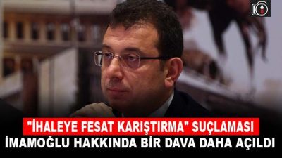 İmamoğlu hakkında bir dava daha açıldı | İçişleri Bakanlığı’nın ihbarı